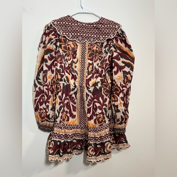 FARM Rio Cream Toucans Scarf Mini Dress - Picture 11 of 12